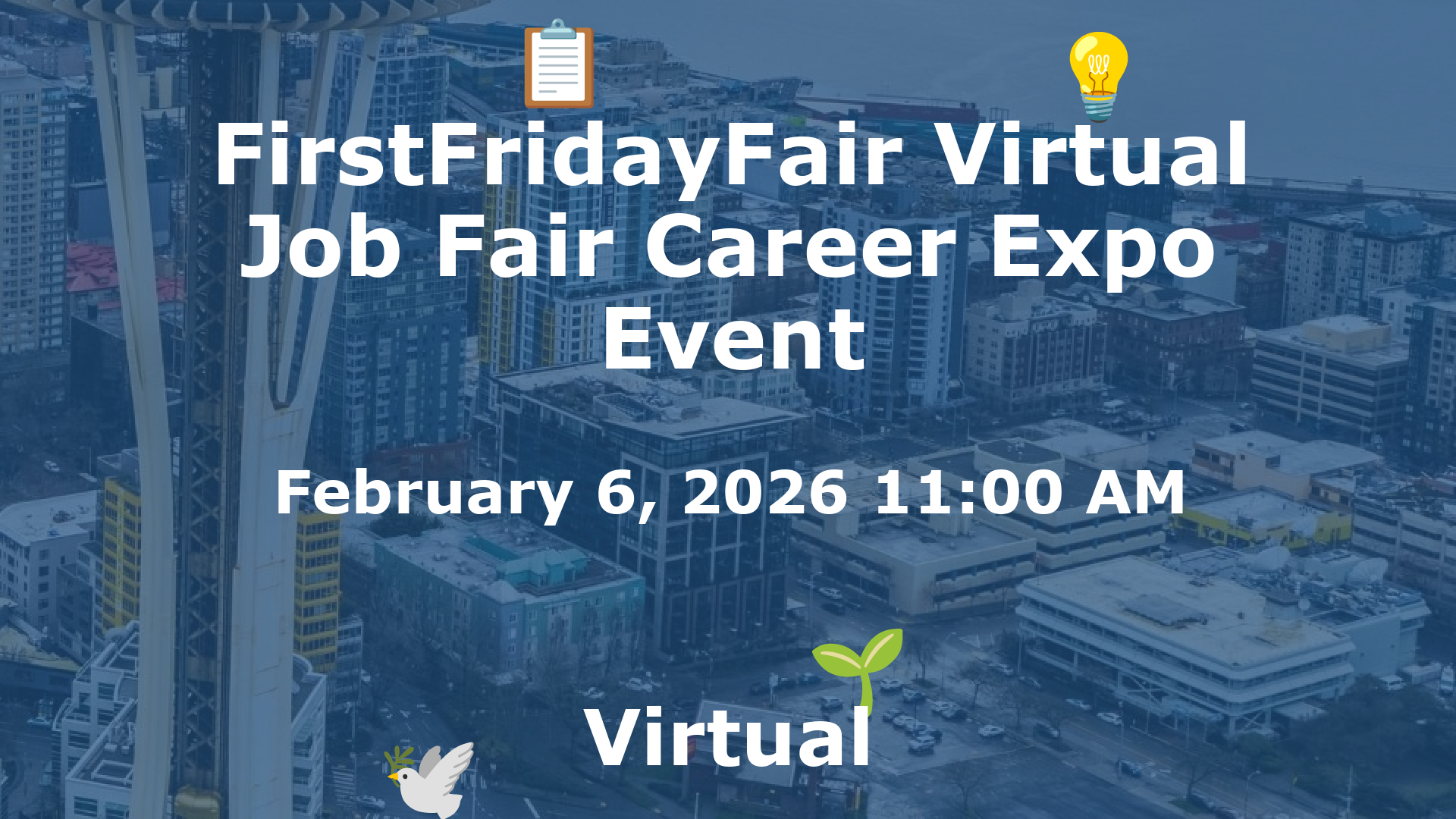FirstFridayFair Virtual Job Fair Career Expo Event event image